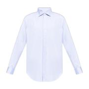 Klassiek Overhemd Brioni , Blue , Heren