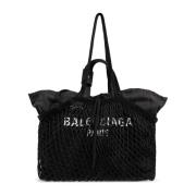 24/7 Shopper Tas Balenciaga , Black , Dames