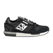 Dynamische Sneakers met Iconisch Logo Napapijri , Black , Heren