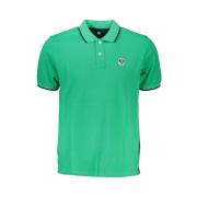 Groen Katoenen Poloshirt met Korte Mouwen North Sails , Green , Heren