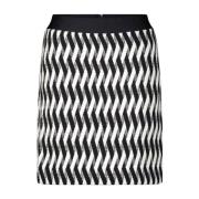 Gestreepte Mini Rok Cinque , Multicolor , Dames