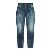 Skater Jeans Dsquared2 , Blue , Heren