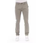 Elegante Beige Chino Broek Baldinini , Beige , Heren