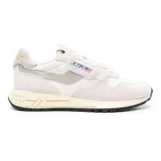 Flexibele Beige Hardloopschoenen Autry , White , Dames