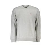 Crewneck Sweater Napapijri , Gray , Heren