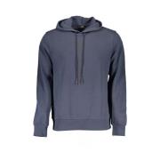 Blauwe Katoenen Hoodie Cavalli Class , Blue , Heren