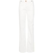 Jeans Elisabetta Franchi , White , Dames