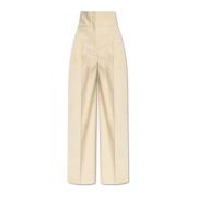 Broek Reini IRO , Beige , Dames