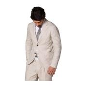 Da Vinci Summer Heren Linnen Blazer Mason's , Beige , Heren