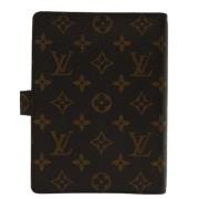 Pre-owned Canvas home-office Louis Vuitton Vintage , Brown , Dames