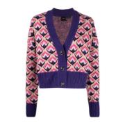 Stijlvolle Cardigan voor Vrouwen Pinko , Multicolor , Dames