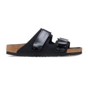 Uji Sandalen Birkenstock , Black , Dames