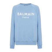 Paris sweatshirt Balmain , Blue , Heren