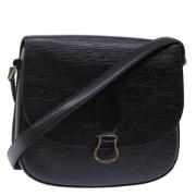 Pre-owned Leather louis-vuitton-bags Louis Vuitton Vintage , Black , D...