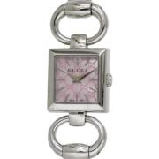 Pre-owned Silver watches Gucci Vintage , Pink , Dames