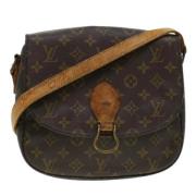 Pre-owned Canvas louis-vuitton-bags Louis Vuitton Vintage , Brown , Da...