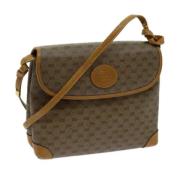 Pre-owned Leather gucci-bags Gucci Vintage , Brown , Dames