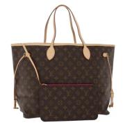 Pre-owned Canvas louis-vuitton-bags Louis Vuitton Vintage , Brown , Da...