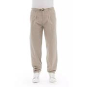 Stijlvolle Beige Chino Broek Baldinini , Beige , Heren