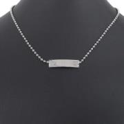 Pre-owned White Gold necklaces Gucci Vintage , Gray , Dames