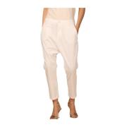 Witte Chino Broek voor Vrouwen Mason's , White , Dames