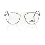 Aviator Metalen Frame Bril Frankie Morello , Gray , Unisex