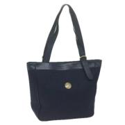 Pre-owned Canvas totes Burberry Vintage , Blue , Dames