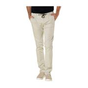 Extra Slim Katoen Tencel Chino Jogger Mason's , Green , Heren