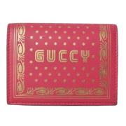 Pre-owned Leather wallets Gucci Vintage , Pink , Dames