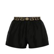 Griekse Sleutel Badkleding Versace , Black , Heren