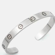 Pre-owned White Gold bracelets Cartier Vintage , White , Dames