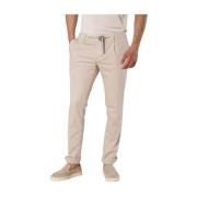 Heren Chino Jogger Broek New York Golf 1 Mason's , Beige , Heren