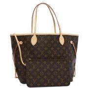 Pre-owned Canvas louis-vuitton-bags Louis Vuitton Vintage , Brown , Da...