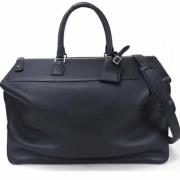 Pre-owned Leather louis-vuitton-bags Louis Vuitton Vintage , Black , D...