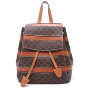 Pre-owned Canvas shoulder-bags Celine Vintage , Brown , Dames