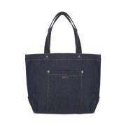 Handbags A.p.c. , Blue , Dames