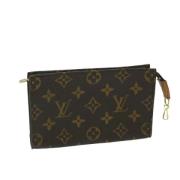 Pre-owned Canvas pouches Louis Vuitton Vintage , Brown , Dames