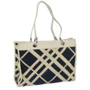 Pre-owned Canvas totes Burberry Vintage , Blue , Dames