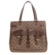 Pre-owned Canvas totes Louis Vuitton Vintage , Brown , Dames