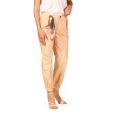 Curvy Cargo Broek in Katoen & Tencel Mason's , Pink , Dames