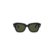 Klassieke Zonnebril - Acetaat Kristal Mix Ray-Ban , Black , Heren