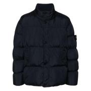 Stijlvolle Jas Stone Island , Blue , Heren