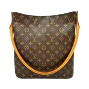 Pre-owned Canvas louis-vuitton-bags Louis Vuitton Vintage , Brown , Da...