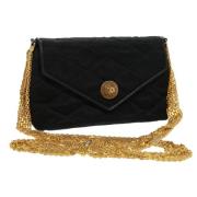 Pre-owned Nylon chanel-bags Chanel Vintage , Black , Dames