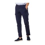 Extra Slim Cargo Broek in Blauw Marine Mason's , Blue , Heren