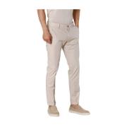 Extra Slim Stretch Chino Broek Mason's , Beige , Heren