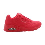 Winter Sneaker Laarzen Skechers , Red , Dames