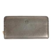 Pre-owned Leather wallets Loewe Pre-owned , Gray , Dames