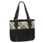 Pre-owned Nylon totes Burberry Vintage , Black , Dames