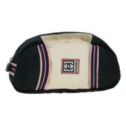 Pre-owned Canvas clutches Chanel Vintage , Black , Dames